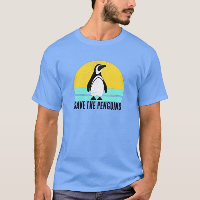 Camiseta Save The Penguins (Anverso)
