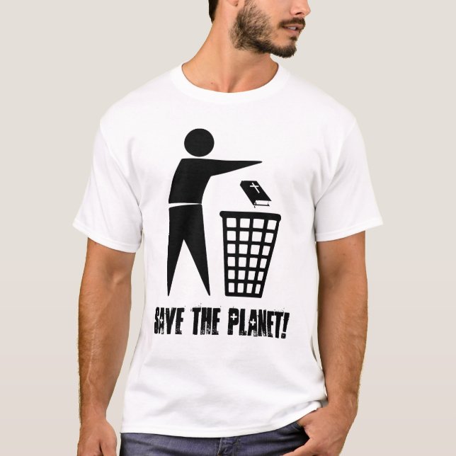 Camiseta Save the Planet! (Clara) (Anverso)