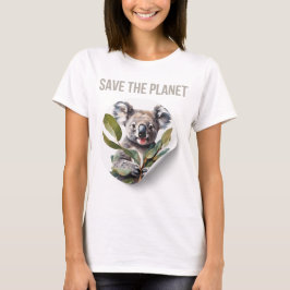Camiseta Save the Planet: Wear Your Love for Koalas!