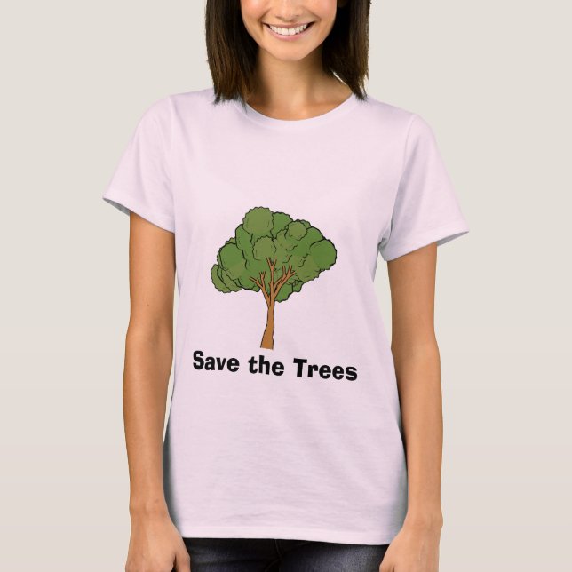 Camiseta Save the Trees (Anverso)
