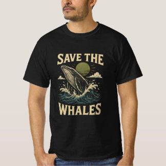 Camiseta Save the whales