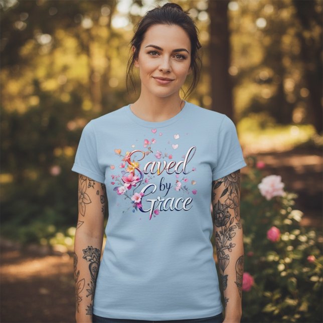 Camiseta Saved By Grace (Subido por el creador)