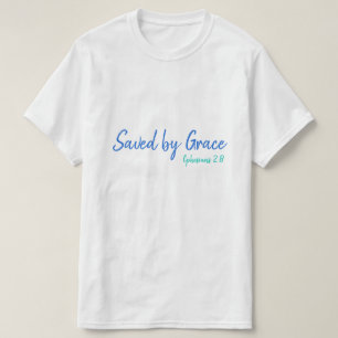 Camiseta Saved by Grace Ephesians 2:8 Multi