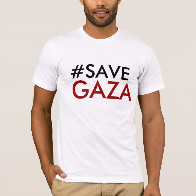 Camiseta SaveGaza (Anverso)