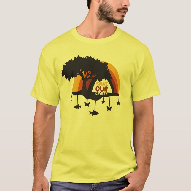 Camiseta saveourearth (Anverso)