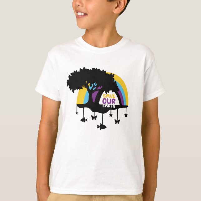 Camiseta saveourearth2 (Anverso)