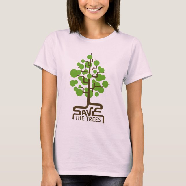 Camiseta savetrees02_2 (Anverso)