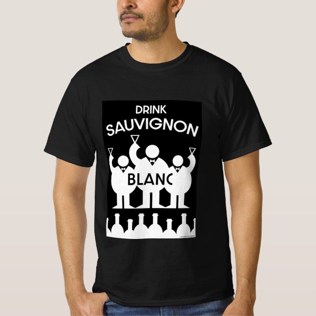 Camiseta Savignon Blanc Wine Drinker T-Shirt (Anverso)