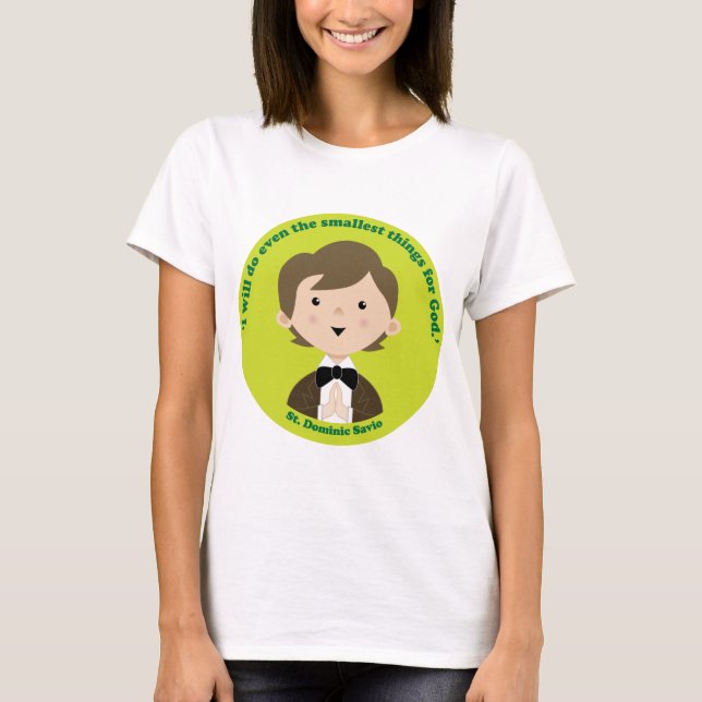 Camiseta Savio de Santo Domingo (Anverso)