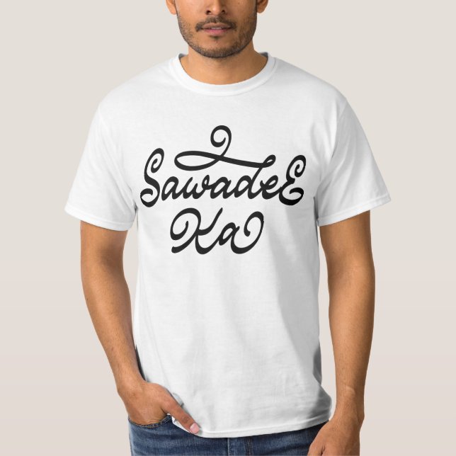 Camiseta Sawadee Ka (Anverso)