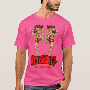Camiseta Sawadee Thai Tradicional Sak Yant Tigre gemelo Tai