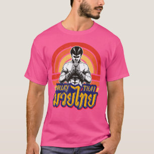 Camiseta Sawadee Thai Tradicional Sak Yant Tigre gemelo Tai