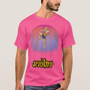 Camiseta Sawadee Thai Tradicional Sak Yant Tigre gemelo Tai