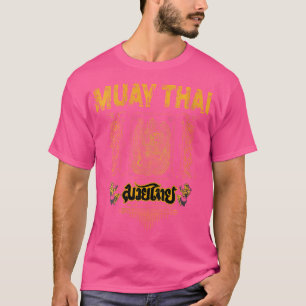 Camiseta Sawadee Thai Tradicional Sak Yant Tigre gemelo Tai