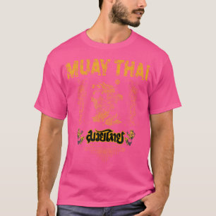 Camiseta Sawadee Thai Tradicional Sak Yant Tigre gemelo Tai