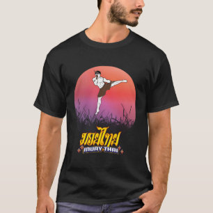Camiseta Sawadee Thai Tradicional Sak Yant Tigre gemelo Tai