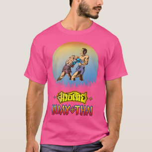 Camiseta Sawadee Thai Tradicional Sak Yant Tigre gemelo Tai