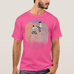 Camiseta Sawadee Thai Tradicional Sak Yant Tigre gemelo Tai