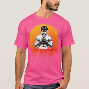 Camiseta Sawadee Thai Tradicional Sak Yant Tigre gemelo Tai
