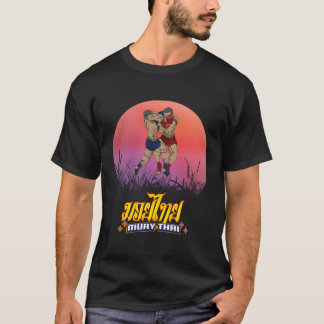 Camiseta Sawadee Thai Tradicional Sak Yant Tigre gemelo Tai