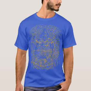 Camiseta Sawadee Thai tradicional Sak Yant Tigres gemelos t