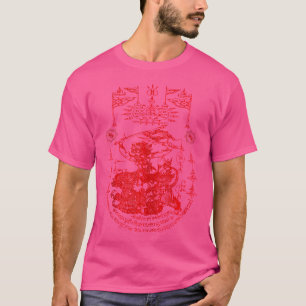 Camiseta Sawadee Thai Tradicional Sak Yant Tigres Gemelos T