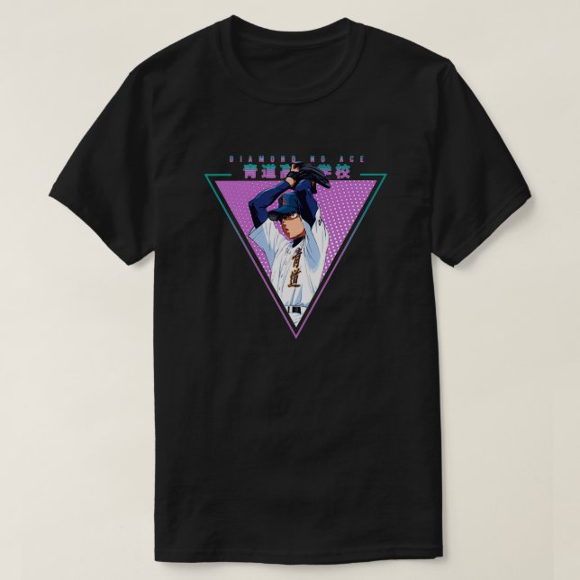 Camiseta Sawamura Eijun Diamond no Ace (Diseño del anverso)