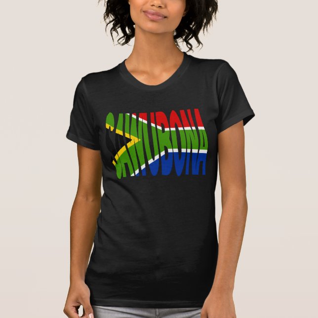 Camiseta Sawubona (isiZulu - Hallo) (Anverso)