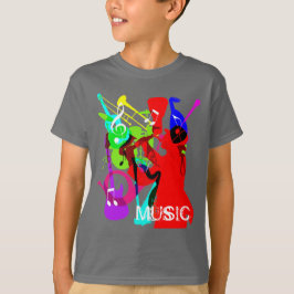 Camiseta Sax Player Instrumento musical Medley Music Graphi