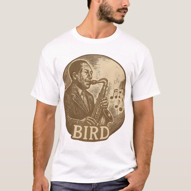 Camiseta Saxo vintage (Anverso)