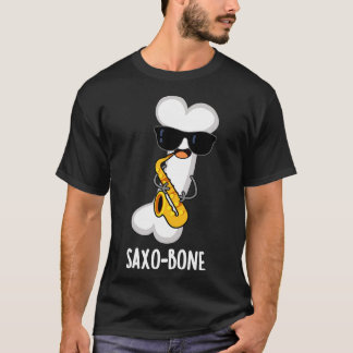 Camiseta Saxobone Funny Bone Music Instrumento Pun 1