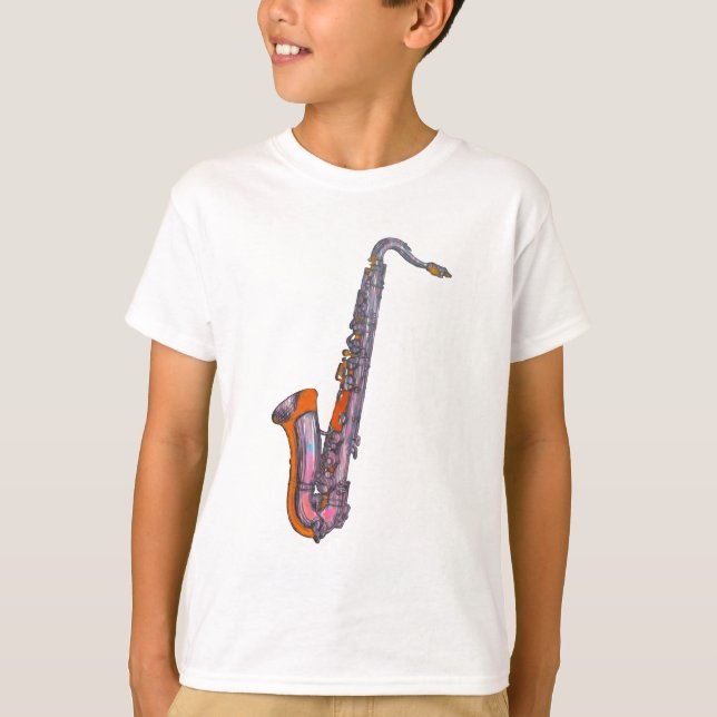 Camiseta Saxofón (Anverso)