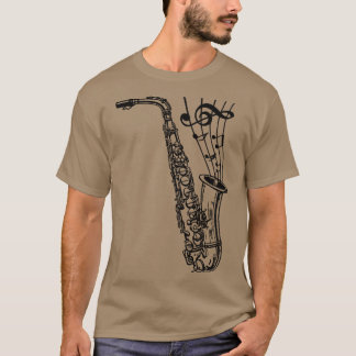 Camiseta Saxofón