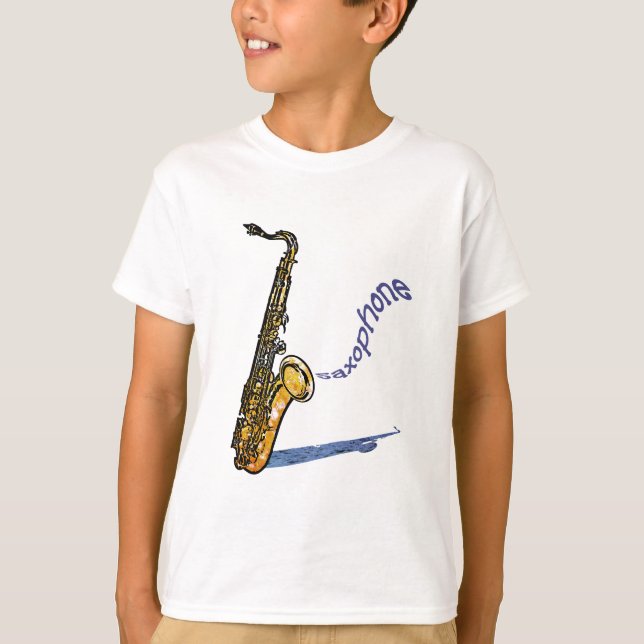 Camiseta Saxofón (Anverso)