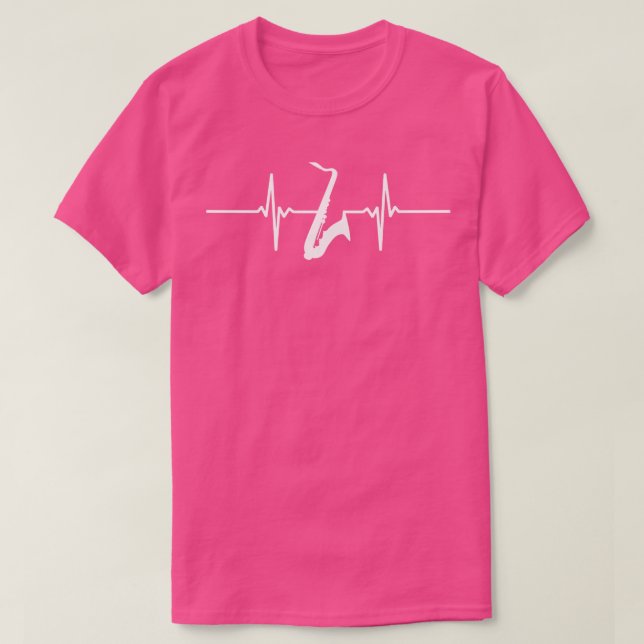 Camiseta saxofón 2 (Diseño del anverso)