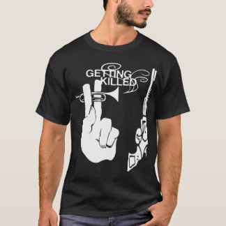 Camiseta saxofón de pistola de dos dedos