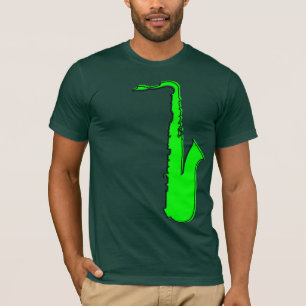 Camiseta saxofón del oddRex