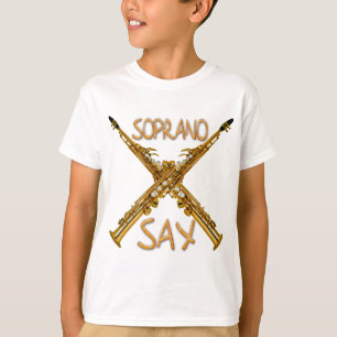 Camiseta Saxofón del soprano