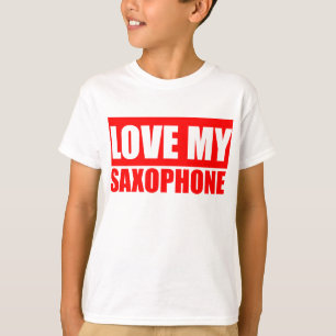 Camiseta Saxofón divertido