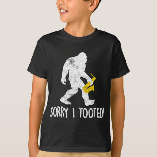 Camiseta Saxofón divertido de jugador de saxofón de banda d