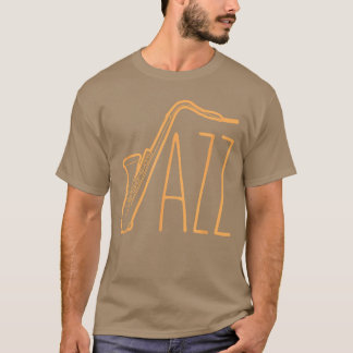 Camiseta Saxofón genial para hombres y mujeres banda de mús