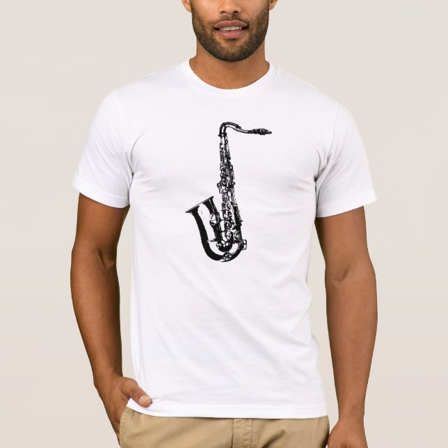 Camiseta Saxofone (Anverso)