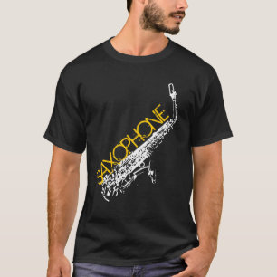 Camiseta saxofónica