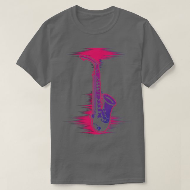 Camiseta Saxofonista de instrumentos musicales saxofonistas (Diseño del anverso)