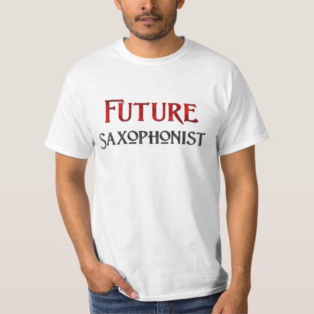 Camiseta Saxofonista futuro (Anverso)