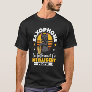 Camiseta Saxofonista Saxofonista El Instrumento Para La Int