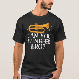 Camiseta Saxofonista Saxofonista Puede Incluso Leer A Bro S
