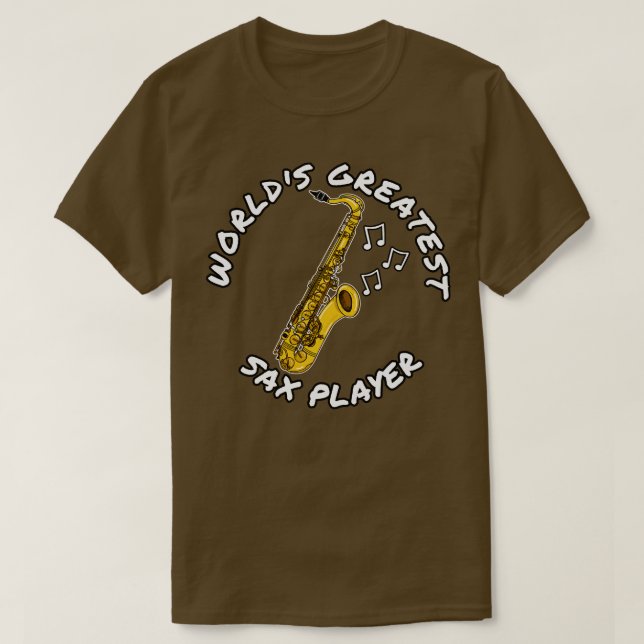 Camiseta Saxofonista saxofonista saxofonista M (Diseño del anverso)
