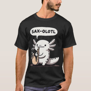 Camiseta Saxolotl saxofones