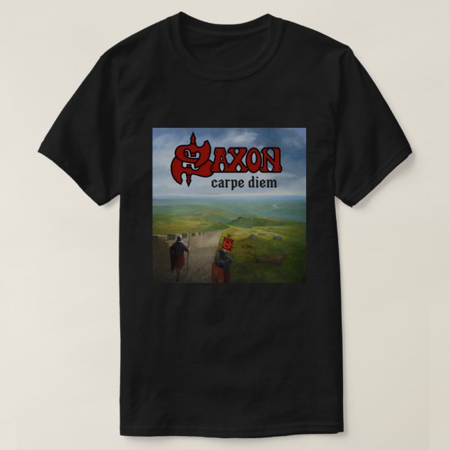 Camiseta Saxon Carpe Diem New 2022 Heavy Metalizado Band Ro (Diseño del anverso)